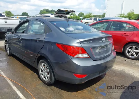 2012 Hyundai Accent Gls from USA, damaged, VIN KMHCT4AEXCU176987